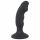 Veludo Negro - Vibrador Anal com Pênis Recarregável (preto)