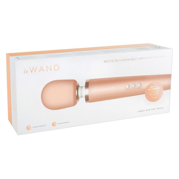 Le Wand Petite - Vibrador Luxo Massajador (Rosa-Dourado)