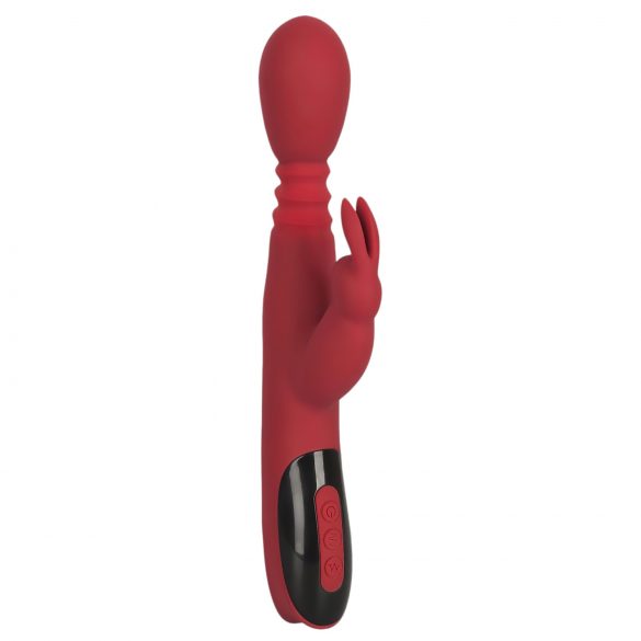 Vibrador G-spot vermelho com aquecimento e rotação - You2Toys