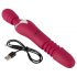 Javida Thrusting - Vibrador 3 em 1 (vermelho)