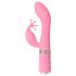 Pillow Talk Kinky - Vibrador G-ponto duplo motor recarregável (rosa)