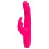 Happyrabbit Curve Slim - Vibrador à prova d'água com estimulador (rosa)