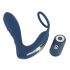 Plug You2Toys - Vibrador anal com anel peniano (azul)