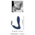 Plug You2Toys - Vibrador anal com anel peniano (azul)