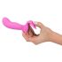 Vibrador Smile G-Spot Calcinha - rosa, recarregável e sem fio