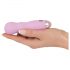 Cuties Mini Rosa - vibrador ondulado recarregável (rosa)