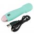 Cuties Mini Wand - Vibrador massajador recarregável (verde)