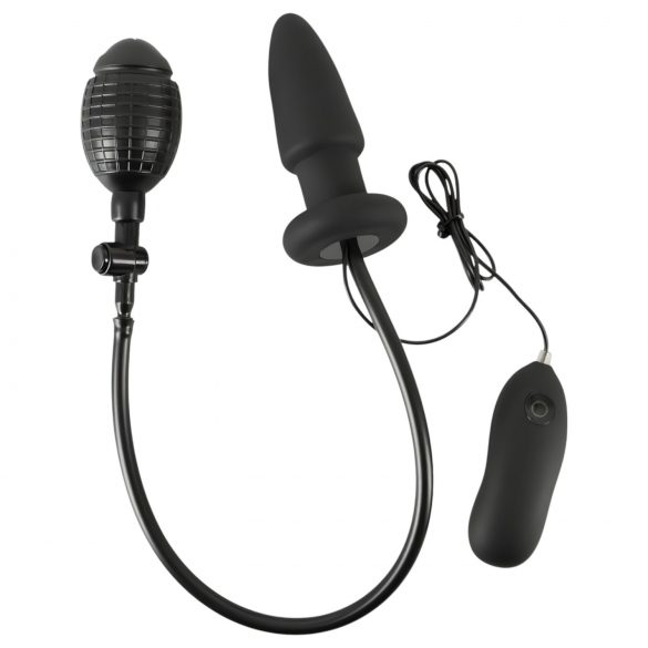 You2Toys - Vibrador anal inflável (preto)