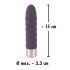 You2Toys Elegant Diamond - Vibrador recarregável (roxo escuro)