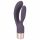 You2Toys Elegant Double - Vibrador com Estimulação, Recarregável (Roxo Escuro)