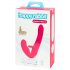 Happyrabbit Strapless - vibrador pink sem alças