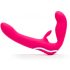 Happyrabbit Strapless - vibrador pink sem alças