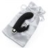 Greedy Girl - Vibrador com ramificação para clitóris (preto)