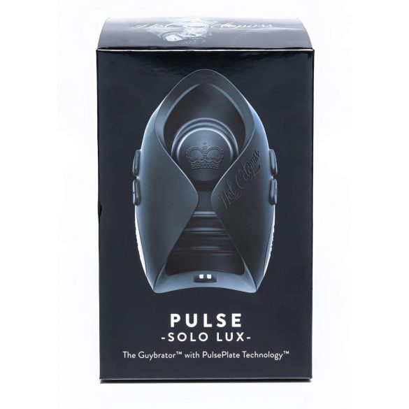 Hot Octopuss Pulse Solo Lux - Masturbador com Controle Remoto (Preto)