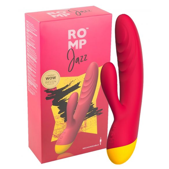 Vibrador G-Ponto ROMP Jazz À Prova D'Água (Rosa)