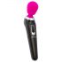 PalmPower Extreme Wand - Vibrador recarregável (rosa-preto)