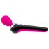 PalmPower Extreme Wand - Vibrador recarregável (rosa-preto)