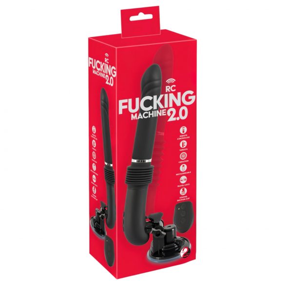 You2Toys Máquina de Prazer RC 2.0 - Vibrador com Bateria (Preto)