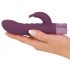 Rabbit Vibe - vibrador roxo com estimulador de clitóris e ponto G