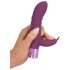 Rabbit Vibe - vibrador roxo com estimulador de clitóris e ponto G