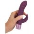 Rabbit Vibe - vibrador roxo com estimulador de clitóris e ponto G