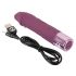 Vibrador Elegante Recarregável à Prova d'Água (Roxo)