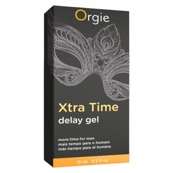 Orgie Xtra Time - Gel retardador de ejaculação para homens (15ml)