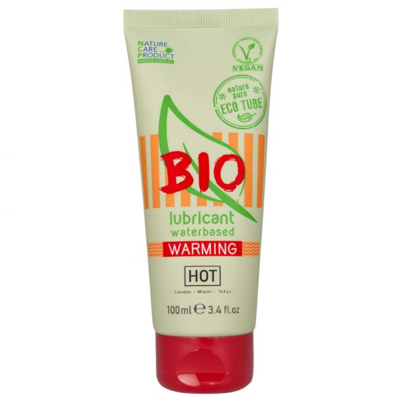 HOT BIO Aquecer - Lubrificante vegano aquecedor à base de água (100ml)