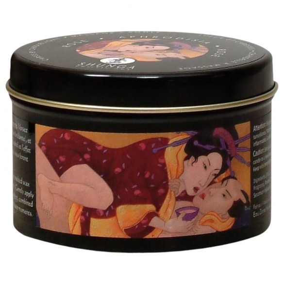 Vela corporal Shunga - afrodisíaco de rosa (170ml)