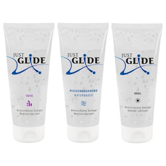 Conjunto de Lubrificantes Just Glide (3x200ml)