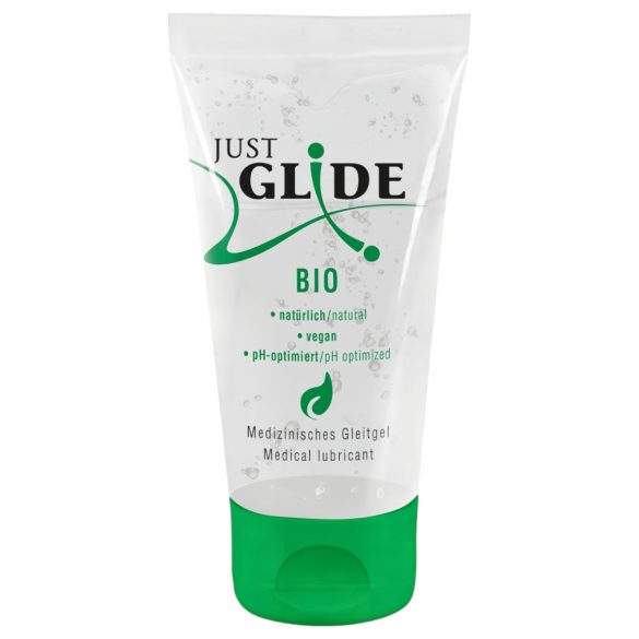 Just Glide Bio - Lubrificante Vegano à Base de Água (50ml)