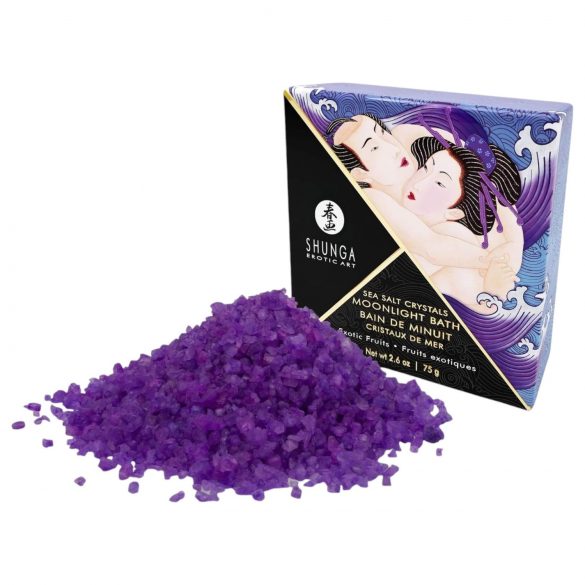 Shunga Frutas Exóticas - Cristais de Banho com Minerais do Mar Morto (75g)