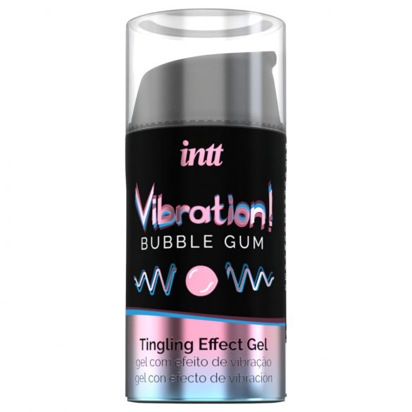 Intt Vibration! Vibrador líquido sabor chiclete (15ml)