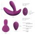 Vibrador de Próstata Cotoxo Saddle, Recarregável e com Controle Remoto (Roxo)