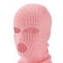 Balaclava rosa tricô com 3 aberturas - Sensual e misteriosa!