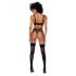 Conjunto de Lingerie Sexy Mapalé (Preto) - L/XL