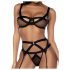 Conjunto de Lingerie Sexy Mapalé (Preto) - L/XL