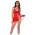 Mapalé - babydoll rendado e tanga (vermelho)