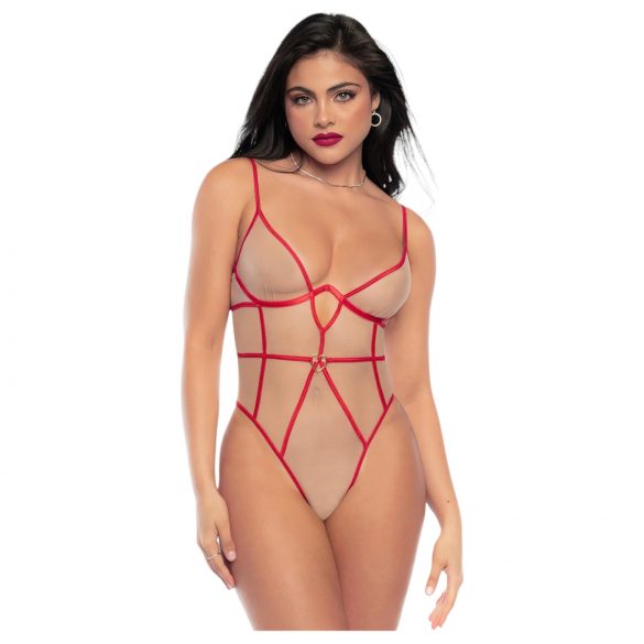 Mapalé - Body com Alças (vermelho-natural)