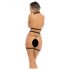 Rene Rofe Rassel Tassle - Harness Decorativo e Tanga (preto) - S-L