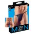 Mini-tanga masculina (preto)