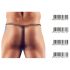 Mini-tanga masculina (preto) - XL