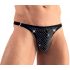 Svenjoyment - Tanga Masculino com Strass (Preto)