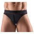 Svenjoyment - Eco Cotton Comfort Men's Thong (Black) - XL