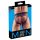 Svenjoyment - jockstrap aberto (preto-vermelho) - L