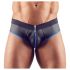 Svenjoyment - jockstrap aberto (preto-azul)