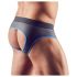 Svenjoyment - jockstrap aberto (preto-azul) - L