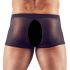 Svenjoyment - Conjunto de boxers transparentes preto (2 peças) S-L