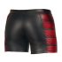 Boxer preto com zíper e detalhe vermelho NEK