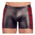 Boxer preto com zíper e detalhe vermelho NEK - M